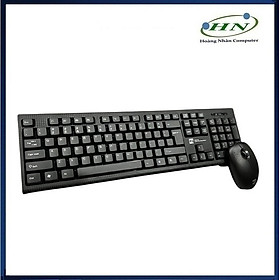 Mua BỘ BÀN PHÍM VÀ CHUỘT KHÔNG DÂY WIRELESS ĐEN R8 1915 - HN - HÀNG CHÍNH HÃNG