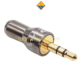 Mua Giắc cắm âm thanh đực 3.5mm stereo vỏ kim loại  đầu mạ vàng # phụ kiện âm thanh