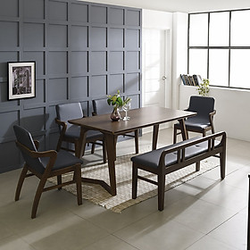 Mua Bộ Bàn Ghế Ăn Hàn Quốc Han s Furniture LENUS B4C - Xanh Navy