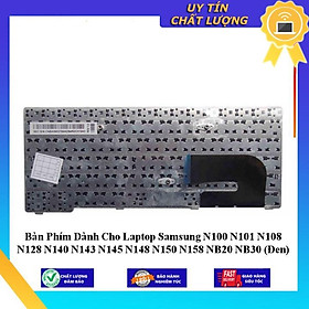 Bàn Phím dùng cho Laptop Samsung N100 N101 N108 N128 N140 N143 N145 N148 N150 N158 NB20 NB30 (Đen) - Hàng Nhập Khẩu New Seal