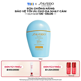 Sữa chống nắng dành cho da nhạy cảm Shiseido GSC The Perfect Protector S 50ml