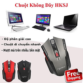 Chuột Máy Tính, Chuột không dây HKSJ ( hộp caston ) Thiết Kế Độc Đáo - Nhỏ Gọn - Tiện Dụng - Phù Hợp Với Mọi Loại Game