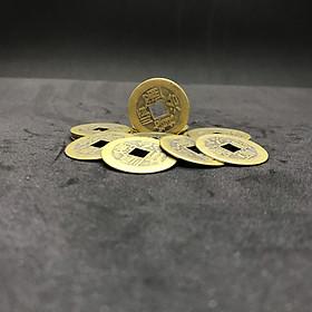 Mua Combo 10 đồng xu cổ phong thủy âm dương bằng đồng mang lại tài lộc  cát tường  cầu bình an – TMT Collection – SP001135