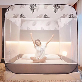 Mua Mùng ( màn ) Chụp Màn Chụp Tự Bung  Màn Ngủ người lớn  Màn Chụp Cho Người  Màn ngủ chống muỗi 1m8 x 2m Cao Cấp Lớn – Màn Chụp Tự Bung Cao Cấp   Cao 1m65   3 cửa   có đáy liền  đình rộng