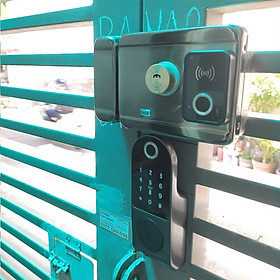 Mua Khóa cửa thông minh G02 - 2 Mặt vân tay trong ngoài ( không chống nước) - Hàng nhập khẩu
