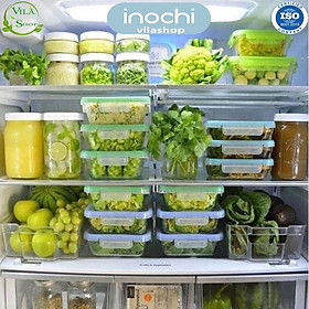 Mua Sản Phẩm Bộ 6 Hộp Thực Phẩm Nhựa PP Nguyên Sinh Chính Hãng Cao Cấp Inochi