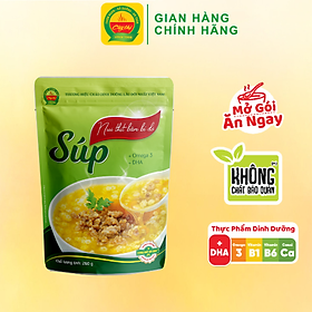 Súp nui thịt bằm bí đỏ cây thị 260g
