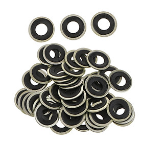 50x M14 Oil Drain Plug Seal Gasket Washer for GM Chevrolet