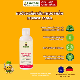 Nước ngâm rửa rau củ quả enzyme sinh học từ vỏ dứa Fuwa3e 1000ml / 100ml