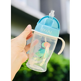 Bình tập uống nước Loluli nhựa PP 280ml