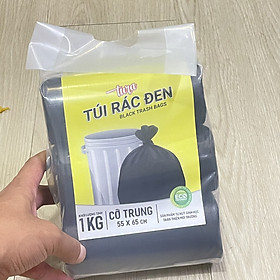 Túi 3 Cuộn Rác Ba Đen Tự Hủy Sinh Học- 1kg