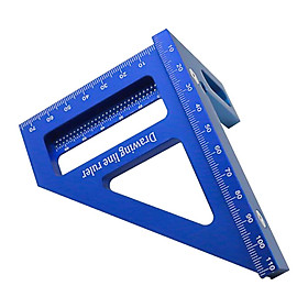 Multi Angle Measuring Ruler Miter Triangle Ruler Professional Aluminum Alloy