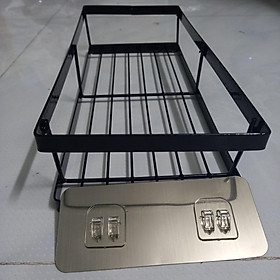 Mua Kệ đựng gia vị - Sơn 3 lớp sang trọng - Kèm 2 miếng DÁN NHỰA siêu dính Tải trọng 5kg - Đổi mới trong 7 ngày