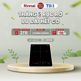 Mua Bếp từ đơn Rinnai RC-I200B điều khiển cảm ứng 2000W - Hàng chính hãng.