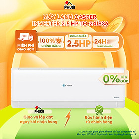 Mua Máy lạnh Casper Inverter 2.5 HP TC-24IS36 - Hàng Chính Hãng - Mới 100%