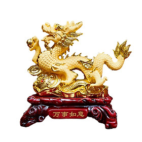 Mua Tượng Rồng Vàng Tài Lộc 2024 Dragon Ornaments To Attract Wealth
