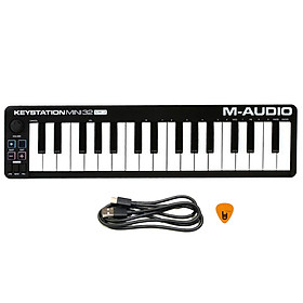 M-Audio Keystation Mini 32 Phím MK3 MIDI Keyboard Controller MKIII MAudio Bàn phím sáng tác - Sản xuất âm nhạc Producer - Kèm Móng Gẩy DreamMaker