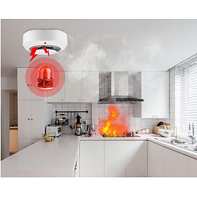 Mua Thiết bị báo cháy (tặng kèm pin vuông) loại wifi SMS23W