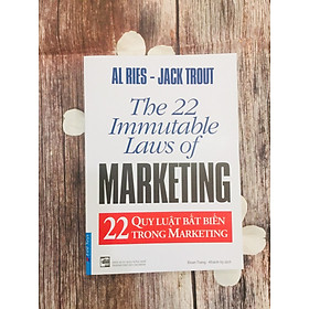 [Download Sách] 22 Quy Luật Bất Biến Trong Marketing (Tái Bản)