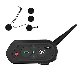 EJEAS SKI10 Motorcycles Helmet Intercom Headset 1200m Bluetooth SKI Helmet Interphone Big Button 500mAh AUX Auto