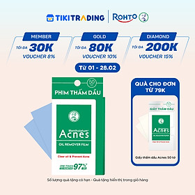Phim Thấm Dầu Acnes Oil Remover Film 50 Tờ