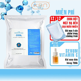 Bột Mặt Nạ Dẻo Cool Kiềm Dầu Bạc Hà Làm Dịu ADEL Hàn Quốc 1kg