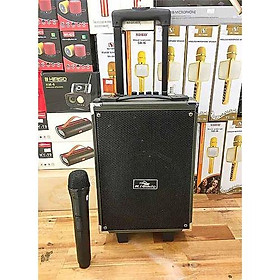 Mua GIAO HÀNG TRONG NGÀY HCM - HỎA TỐC - Loa Kéo Karaoke Bluetooth Kiomic Q8 Pro Tặng Micro Không Dây
