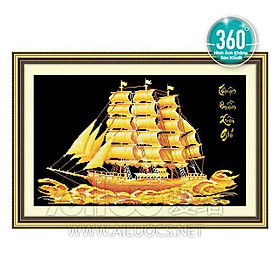 Mua Freeship 200k _ Tranh đính đá Thuận Buồm Xuôi Gió 77238