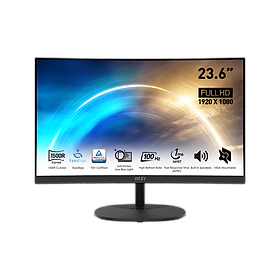 Màn Hình Cong MSI PRO MP2412C 24 inch ( FHD/VA/100Hz/1ms/1500R ) - Hàng Chính Hãng