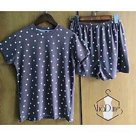 ĐỒ BỘ THUN NỮ MẶC NHÀ VẢI MỀM MÁT NHÃ DUNG STORE