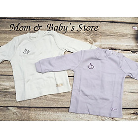 Áo dài tay cổ lọ 3 phân bé trai/ bé gái LULLABY phom rộng