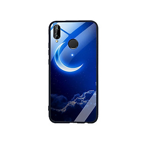 Ốp Lưng Kính Cường Lực cho điện thoại Huawei Nova 3e -  0220 MOON01