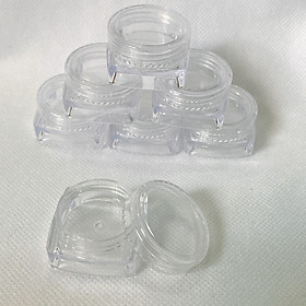 Hũ chiết/ hũ đựng đá làm nail mini