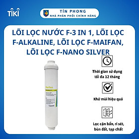 Mua Lõi lọc nước F-3 in 1  Lõi lọc F-Alkaline  Lõi lọc F-Maifan  Lõi lọc F-Nano Silver - Dùng cho máy lọc nước Toshiba Toshiba TWP-W1630SVN(W) - Thời gian thay 12 tháng/ 1 lần - Hàng chính hãng