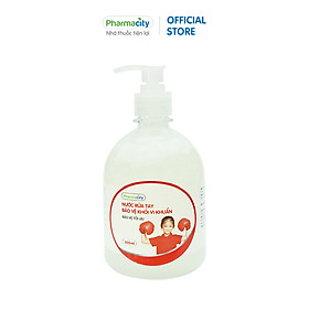 Nước rửa tay bảo vệ khỏi vi khuẩn Pharmacity