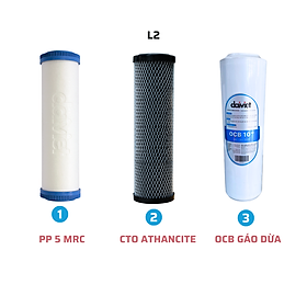 Mua LÕI LỌC NƯỚC 123 PP-CTO-OCB DAIKIOSAN - ĐẠI VIỆT  CHÍNH HÃNG