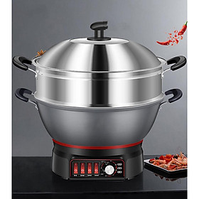 Mua Nồi điện hấp nấu chiên tất cả trong 1 hẹn giờ Pot Electric 4.5L 2100W