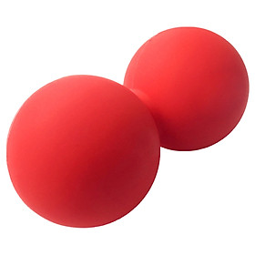 Bóng massage, được làm bằng silicone đặc, có độ đàn hồi cao và tạo cảm giác mềm mại-Màu đỏ