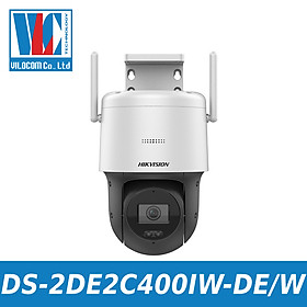 Mua Camera IP Speed Dome hồng ngoại Wifi 4.0 Megapixel HIKVISION DS-2DE2C400IW-DE/W - Hàng Chính Hãng