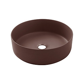 Mua Chậu sứ màu - lavabo sứ màu nâu Kanly SU521
