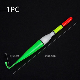 3Pcs High Sensitivity Marked Fishing Float Bobbers Bold Tail Fir Wood Bobber Fluorescent Fishing Light Float Fishing Accessories