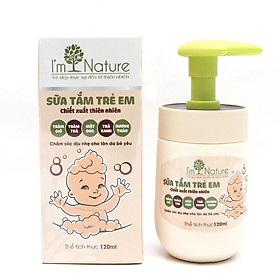 Sửa tắm trẻ em I’M NATURE 120ml