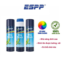 Hồ khô siêu dính lõi xanh Blu Stik 35gr - BOSTIK