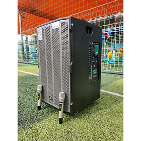 Mua Dàn Karaoke di động JMW J8000S - Loa kéo 3 đường tiếng bass 5 tấc  2 mid  2 treble - Công suất lên đến 1000W - Kèm 2 micro không dây UHF - Đầy đủ kết nối Bluetooth  AV  USB - Hát karaoke offline dễ dàng qua dễ dàng qua CloudKaraoke - Hàng chính hãng