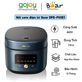 Nồi cơm điện tử Bear DFB-P50E1 - Hàng Chính Hãng