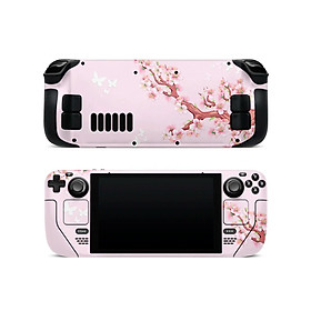Mua Skin decal dán Steam Deck mẫu hoa anh đào (dễ dán  đã cắt sẵn chuẩn theo khuôn máy)
