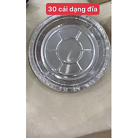 Khay Bạc Nướng, Khuôn Bạc Tròn Dùng Cho Nồi Chiên Không Dầu