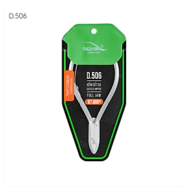 Kềm nhặt da Kềm Nghĩa D506 thép không gỉ 1 chống 2 mang vuông