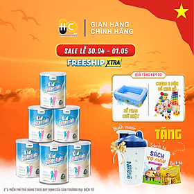 Combo 6 Lon Sữa Kid Essentials Cho Trẻ Biếng Ăn, Chậm Tăng Cân 800g - Bao Bì Mới [NHẬP KHẨU CHÍNH HÃNG]