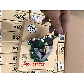 Mua Card chuyển đổi PCI E sang 2 Com  4 Com  8 com ( RS232) Syba cao cấp